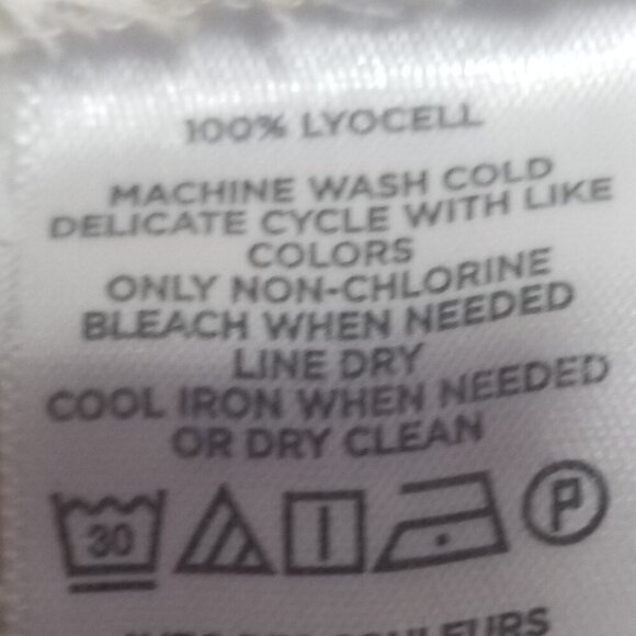 Loft Women's Wide Leg Brown/White Pants Office Career Sz L/P - Picture 4 of 6